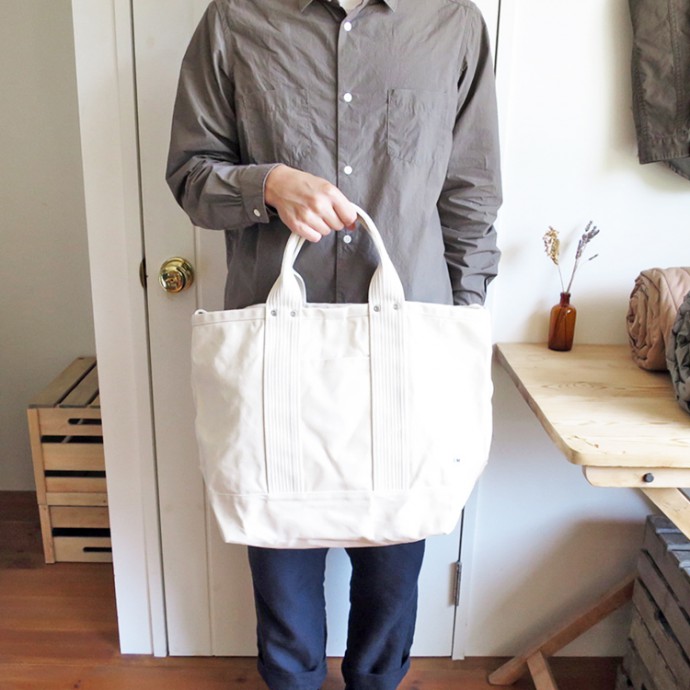 ENDS and MEANS 2way Tote Bag / Natural エンズアンドミーンズ 2ウェイ トートバッグ / ナチュラル