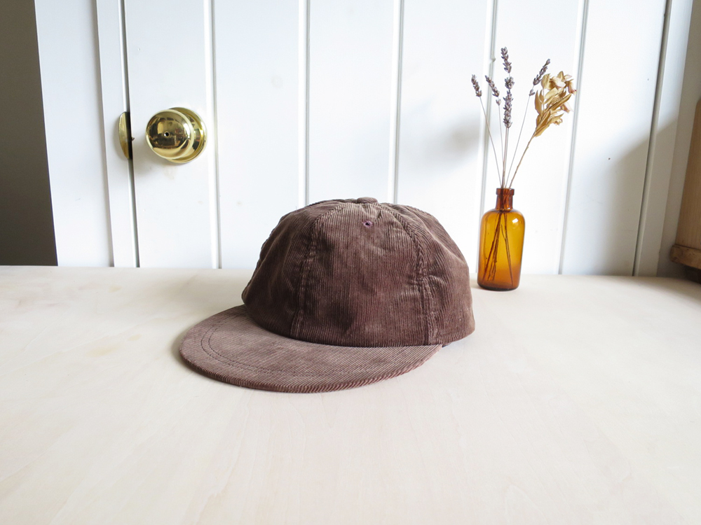 ENDS and MEANS Cord 6 Panels Cap エンズアンドミーンズ コーデュロイ 6 パネル キャップ