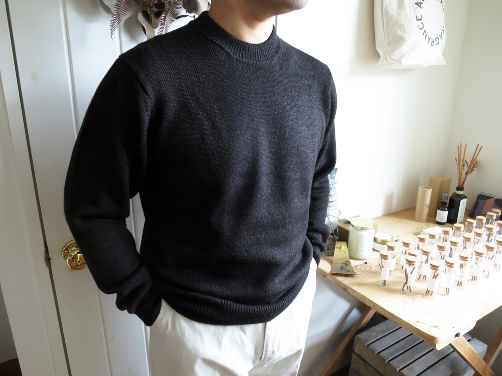 ENDS and MEANS Crew Neck Knit 20AW エンズアンドミーンズ クルーネック ニット