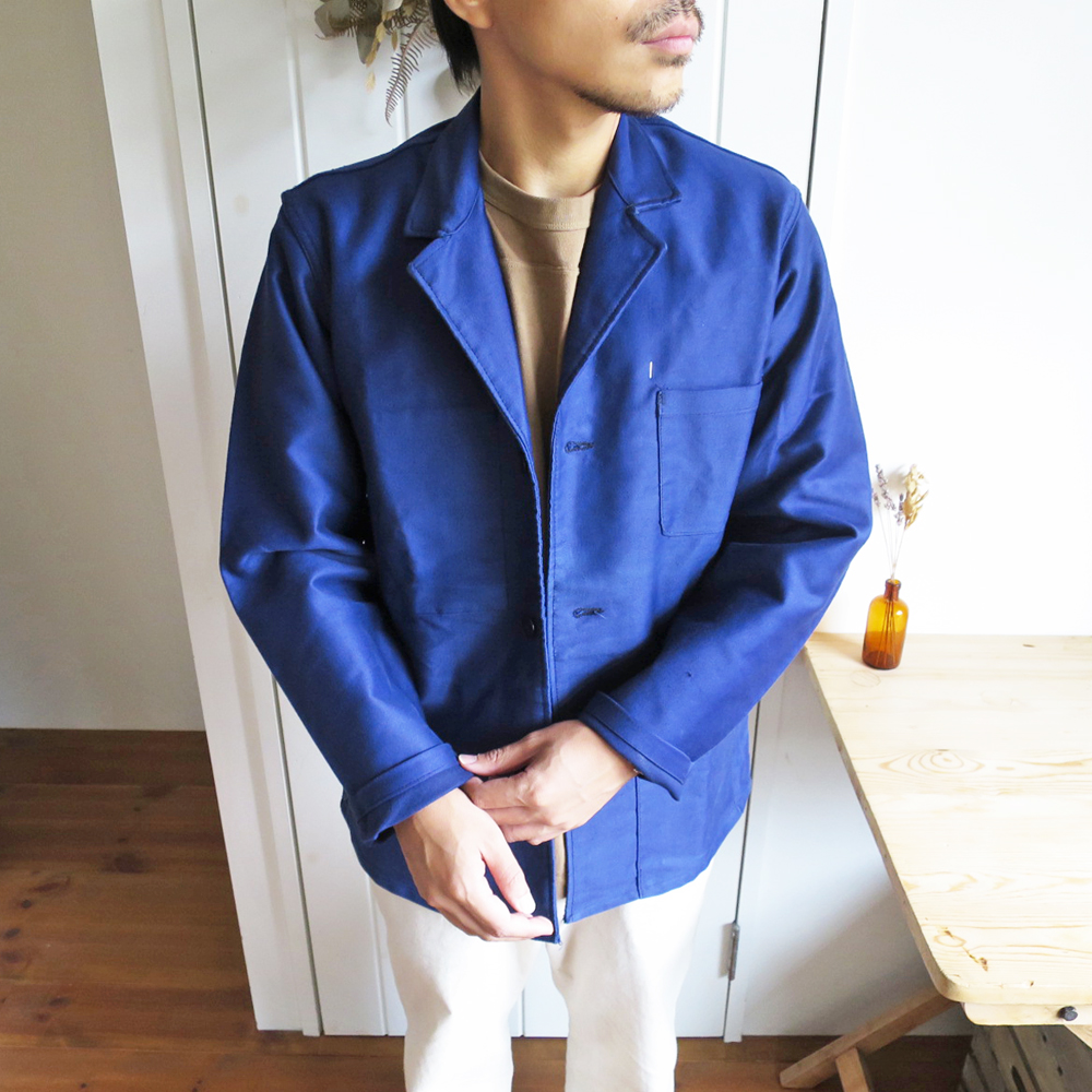 50's French Work Jacket / Dead Stock | Suitable