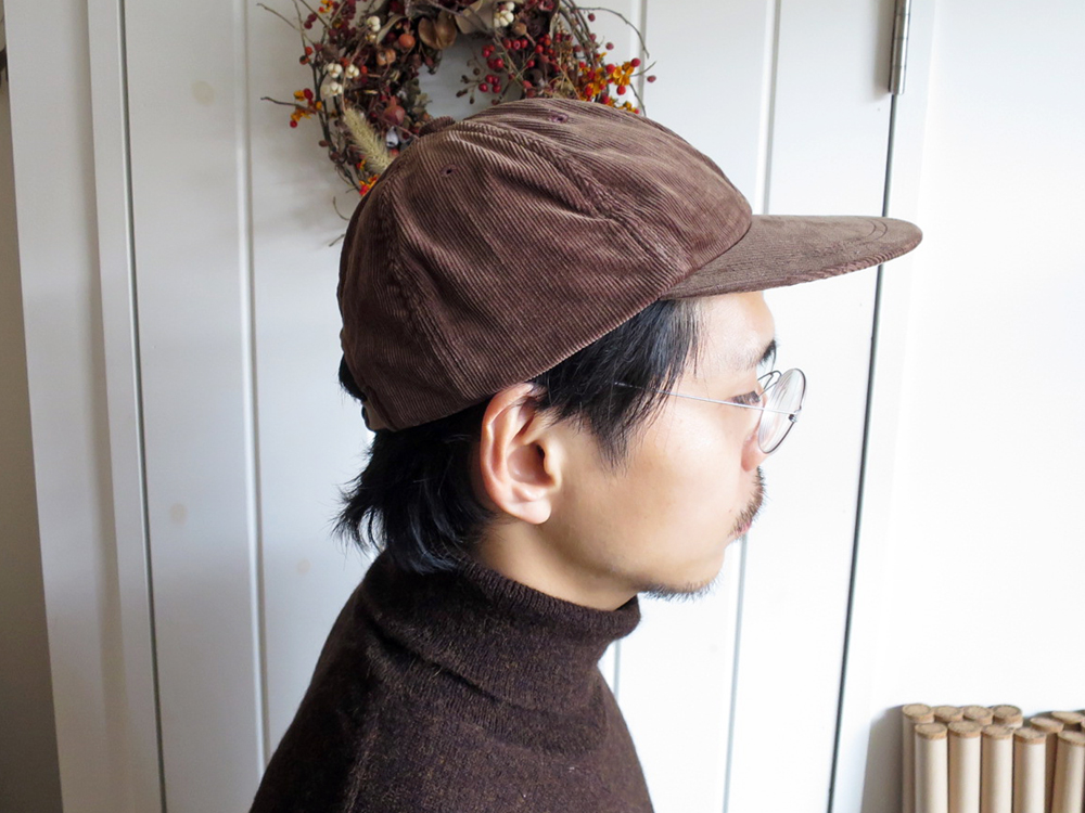 ENDS and MEANS Cord 6 Panels Cap エンズアンドミーンズ コーデュロイ 6 パネル キャップ