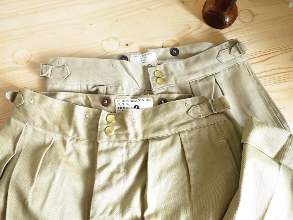 Australian Army / 50's Gurkha Chino Trousers Dead Stock オーストラリア軍 グルカ チノ トラウザー / デッドストック