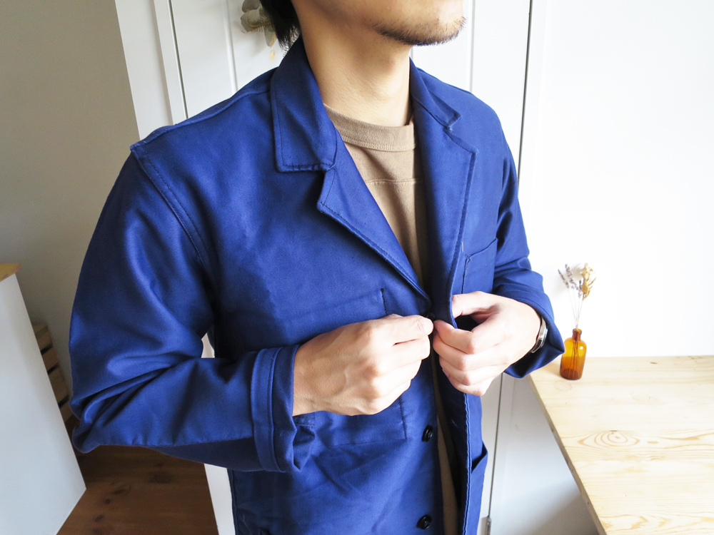 50's French Work Jacket / Moleskin Dead Stock フレンチワークジャケット / モールスキン 50年代 デッドストック