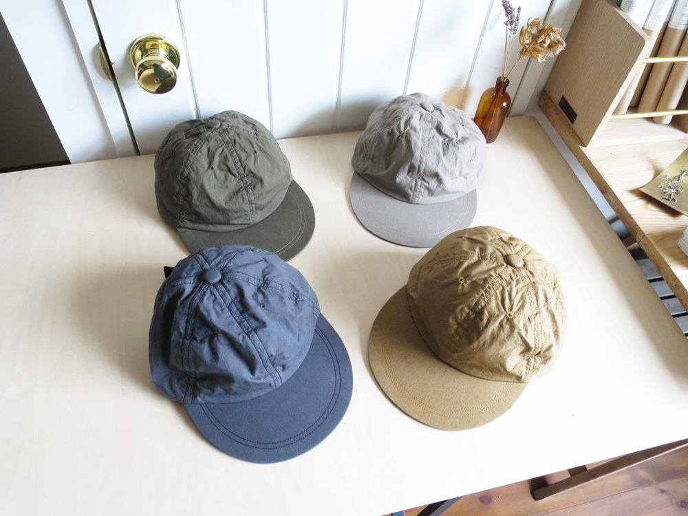 ENDS and MEANS Cotton Nylon 6 Panels Cap エンズアンドミーンズ コットン ナイロン 6 パネル キャップ