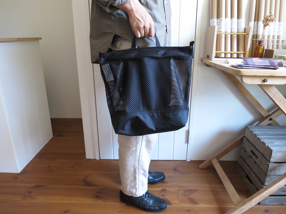 ENDS and MEANS Mesh Shoulder Bag エンズアンドミーンズ メッシュ ショルダー バッグ