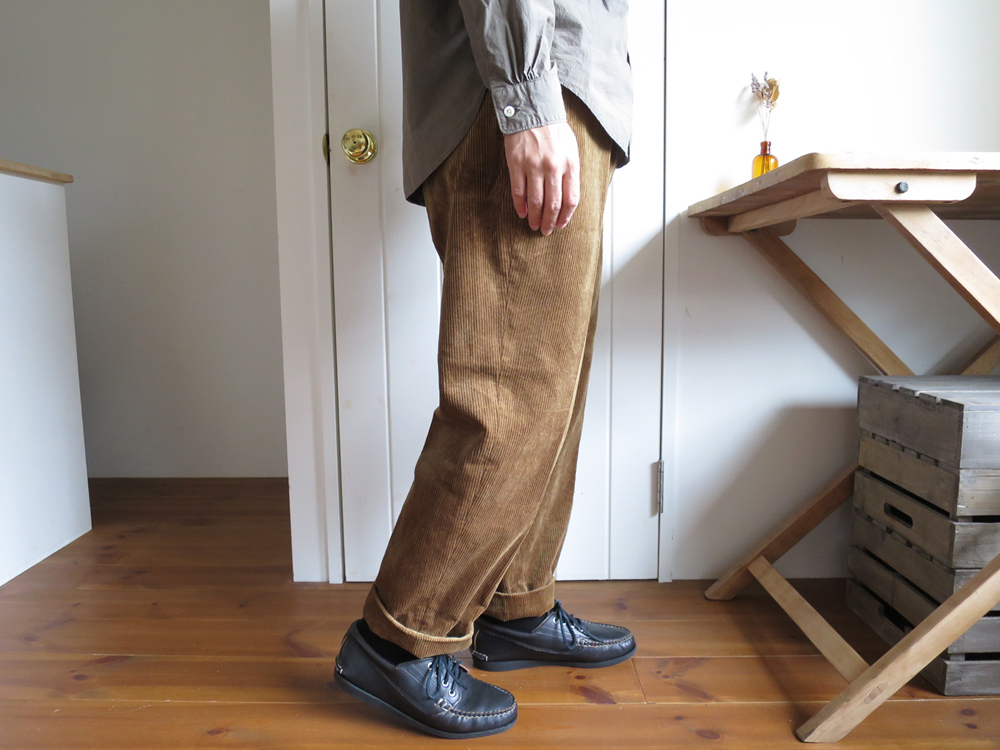 ENDS and MEANS Grandpa Cord Trousers / STANDARD LINE エンズアンドミーンズ グランパ コード トラウザー / スタンダードライン