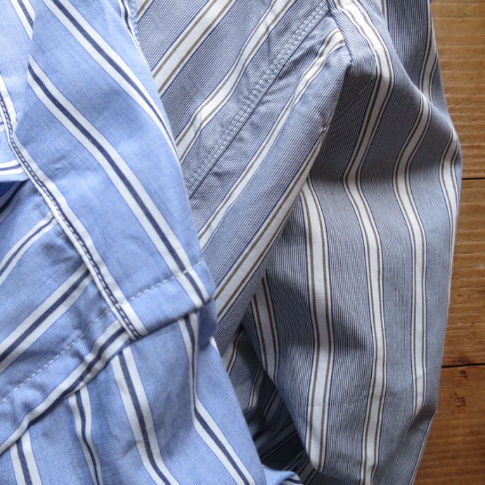 ENDS and MEANS Aldous Shirts Stripe エンズアンドミーンズ オルダスシャツ ストライプ