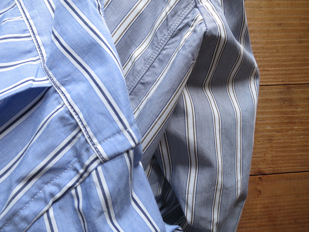 ENDS and MEANS Aldous Shirts Stripe エンズアンドミーンズ オルダスシャツ ストライプ