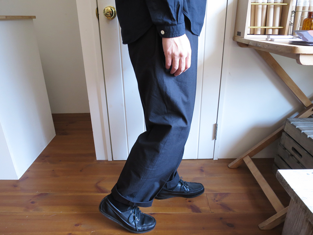 ENDS and MEANS Work Pants Cotton Linen エンズ アンド ミーンズ ワークパンツ コットン リネン