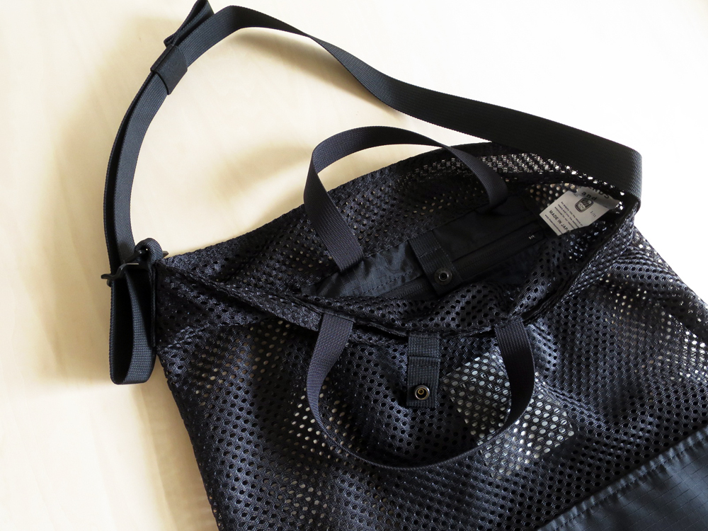 ENDS and MEANS Mesh Shoulder Bag エンズアンドミーンズ メッシュ ショルダー バッグ