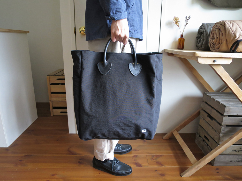 ENDS and MEANS Handle Bag / Nylon & Leather エンズアンドミーンズ ハンドルバッグ / トートバッグ