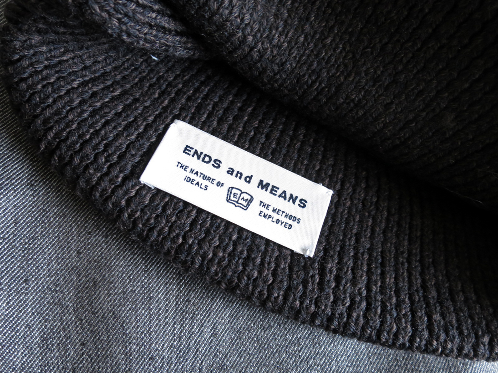 ENDS and MEANS Grandpa Knit Cap エンズアンドミーンズ グランパ ニット キャップ