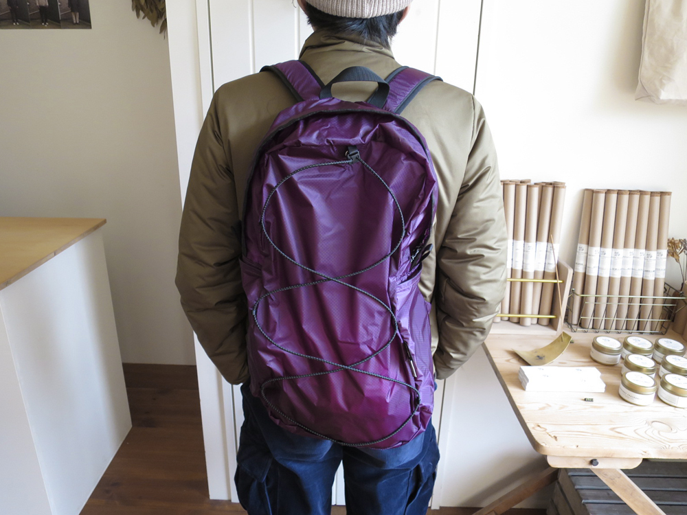 ENDS and MEANS Packable Trip Backpack エンズアンドミーンズ パッカブル トリップ バックパック