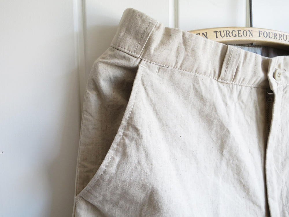 ENDS and MEANS Work Pants Cotton Linen エンズ アンド ミーンズ ワークパンツ コットン リネン