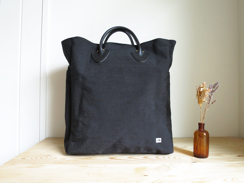 ENDS and MEANS Handle Bag / Nylon & Leather エンズアンドミーンズ ハンドルバッグ / トートバッグ