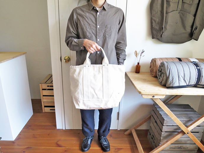 ENDS and MEANS 2way Tote Bag / Natural エンズアンドミーンズ 2ウェイ トートバッグ / ナチュラル