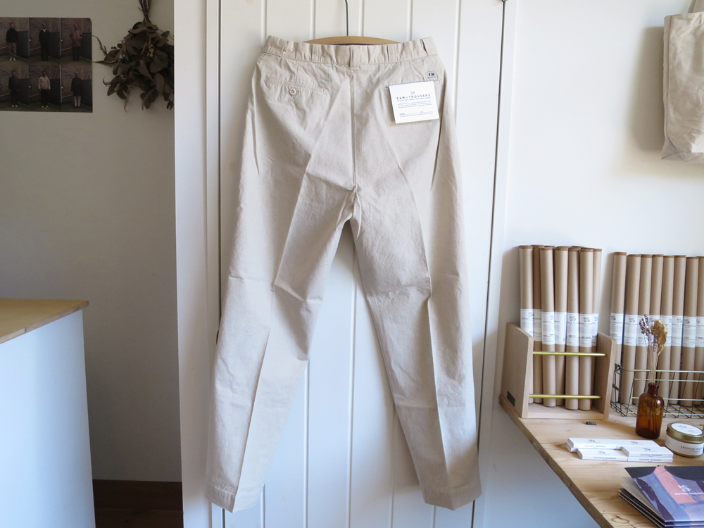 ENDS and MEANS Work Pants Cotton Linen エンズ アンド ミーンズ ワークパンツ コットン リネン