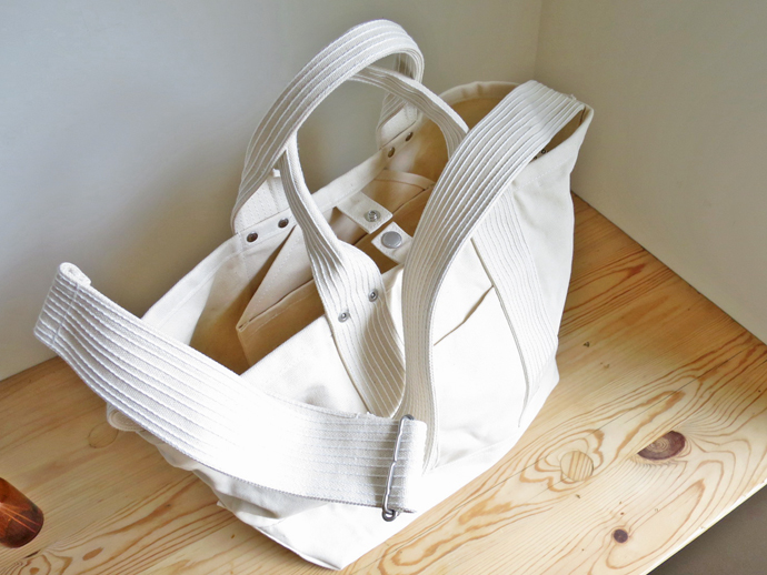 ENDS and MEANS 2way Tote Bag / Natural エンズアンドミーンズ 2ウェイ トートバッグ / ナチュラル