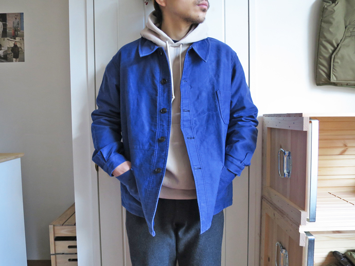 50's French Work Jacket Vintage Used 50年代 フレンチワークジャケット ヴィンテージ ユーズド