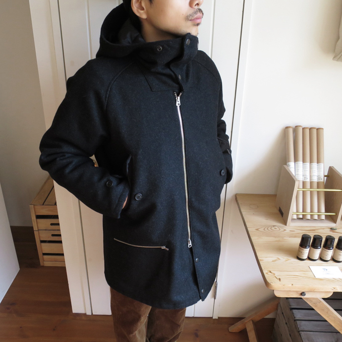 ENDS and MEANS Aldous Wool Coat エンズアンドミーンズ オルダス ウール コート Aldous Coat オルダスコート