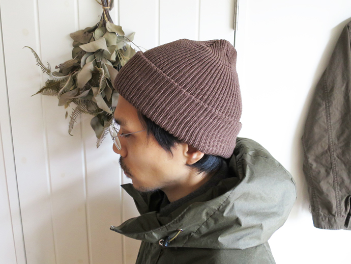 ENDS and MEANS Watch Cap / Cotton Linen 18SS  エンズアンドミーンズ ワッチキャップ コットン・リネン  / ニットキャップ