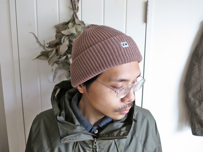 ENDS and MEANS Watch Cap / Cotton Linen 18SS  エンズアンドミーンズ ワッチキャップ コットン・リネン  / ニットキャップ